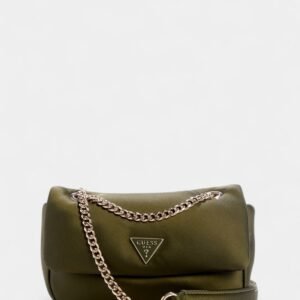 Green sunetra mini convertible crossbody flap bag