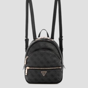 Black logo manhattan backpack