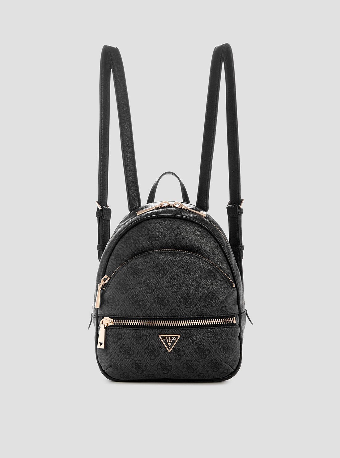Black logo manhattan backpack