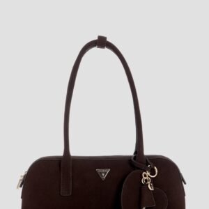 Espresso isobel small shoulder satchel bag