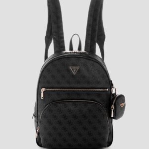 Black logo power play large backpack