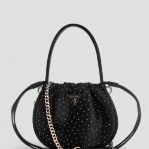Black elsie pouch bag