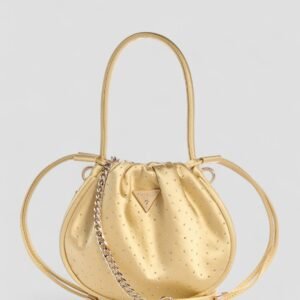 Gold elsie pouch bag