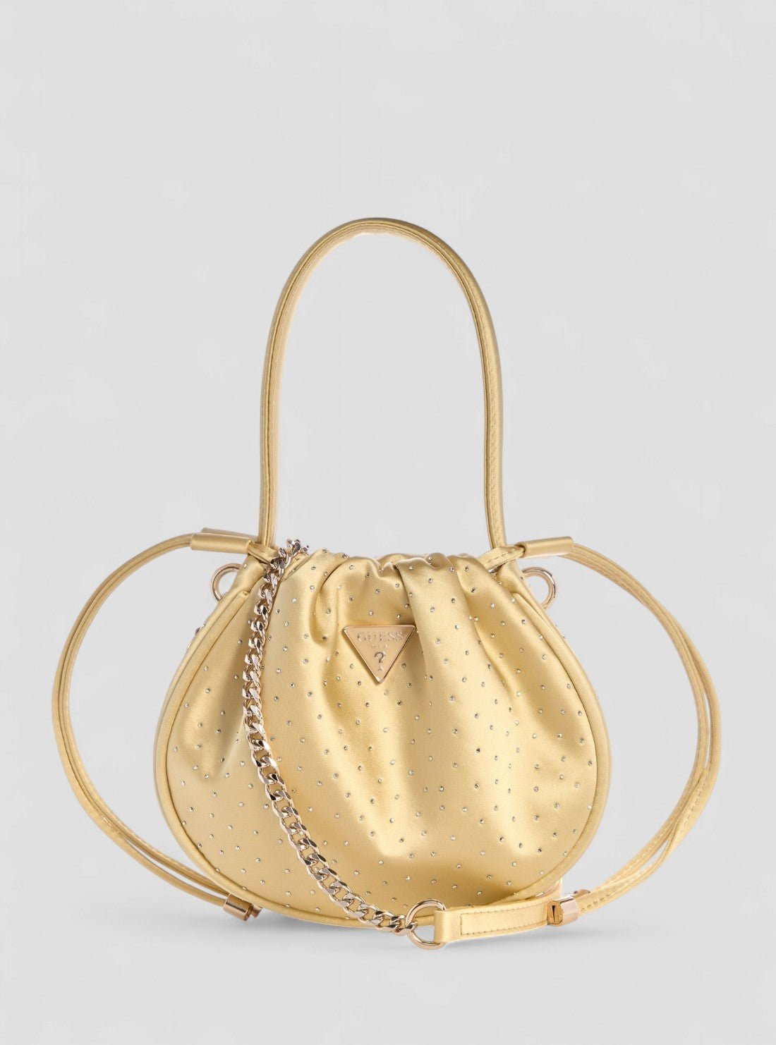 Gold elsie pouch bag