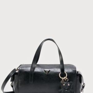 Black kassie small box satchel bag