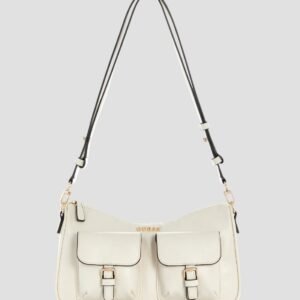 White kassie convertible shoulder bag