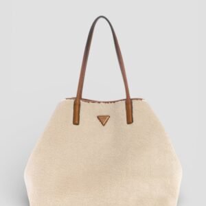 Beige victoria large 2 in 1 tote bag