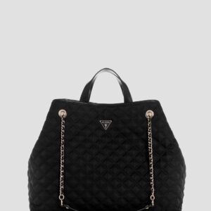 Black giully large tote bag