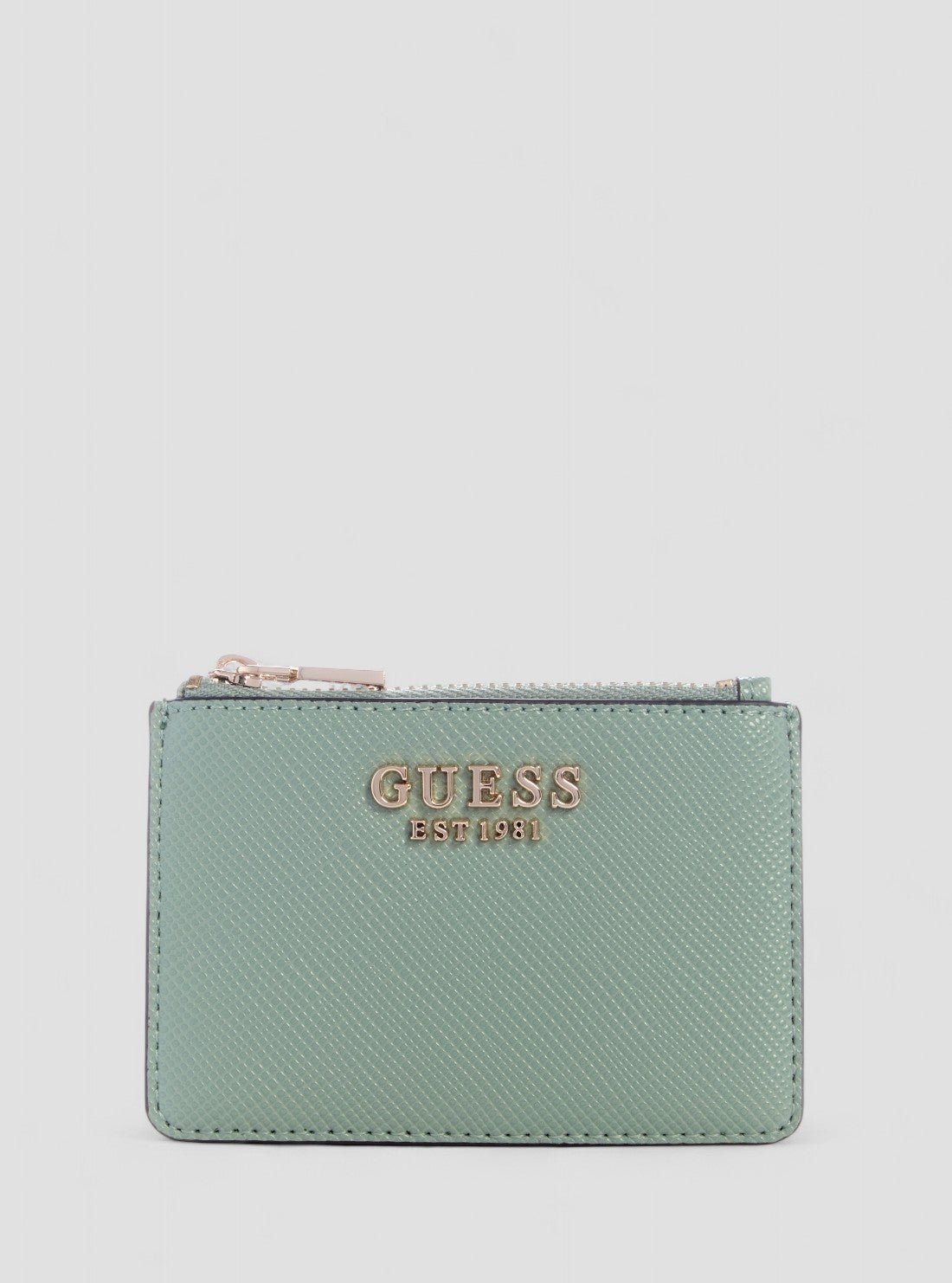 Green laurel credit card case
