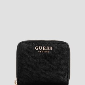 Black laurel small wallet