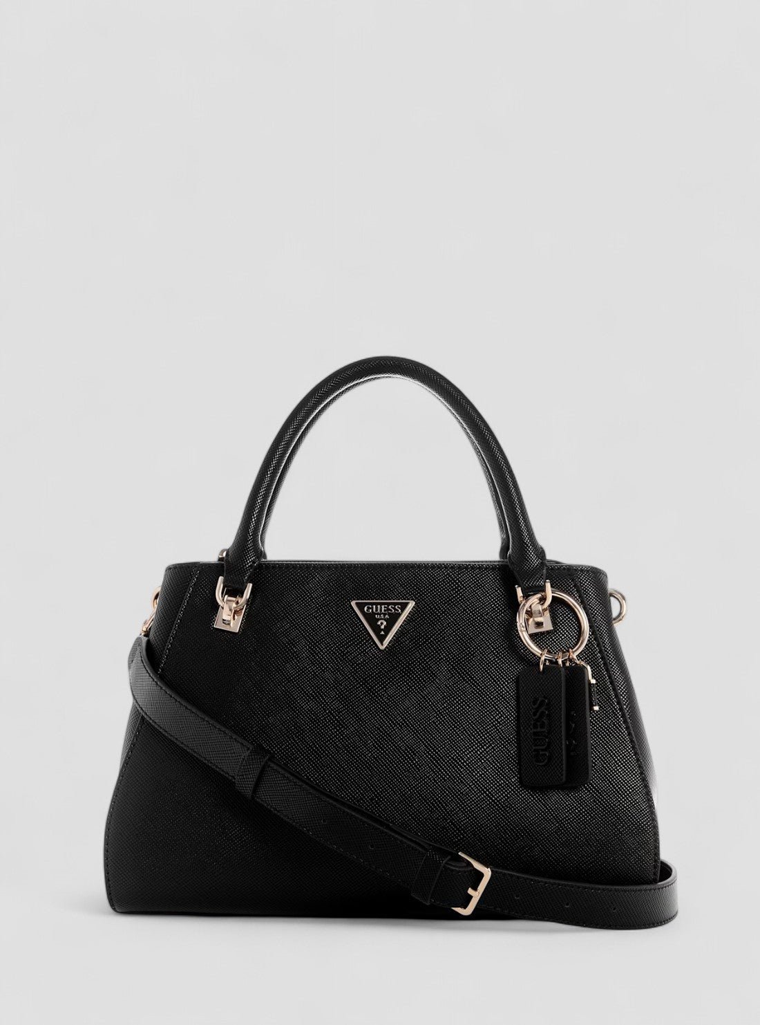Black noelle luxury satchel bag