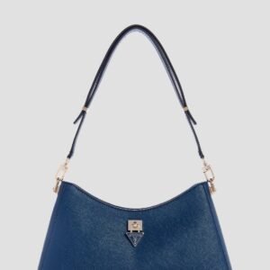 Blue patsie shoulder bag