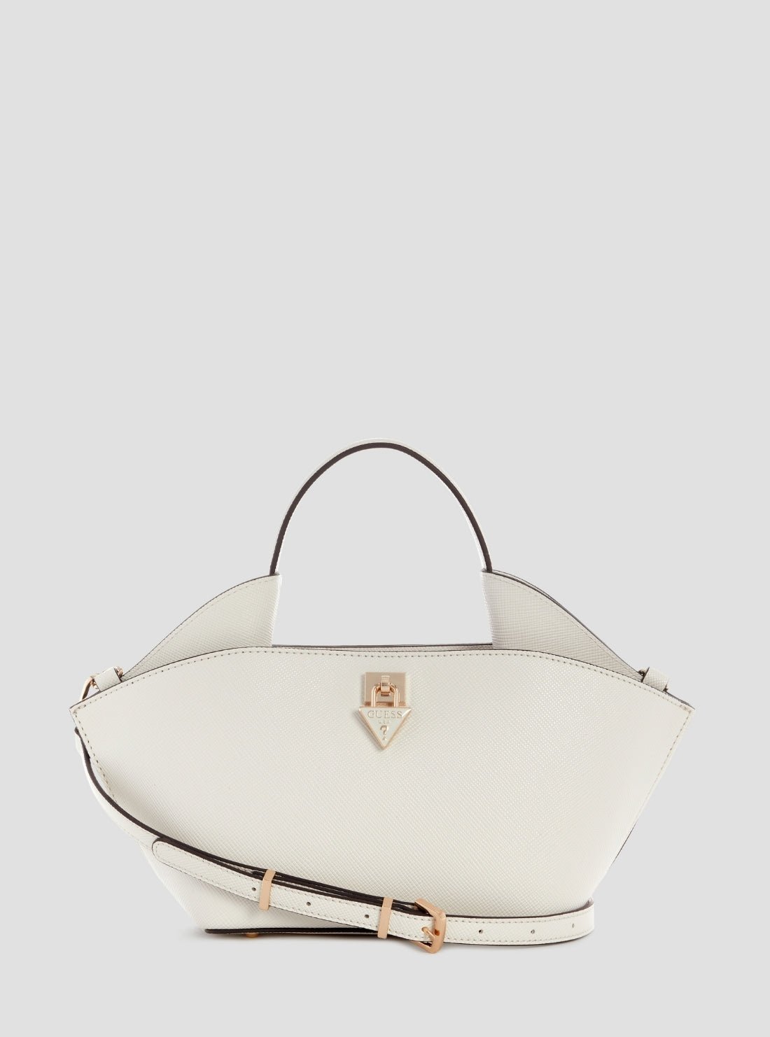 White patsie mini tote bag