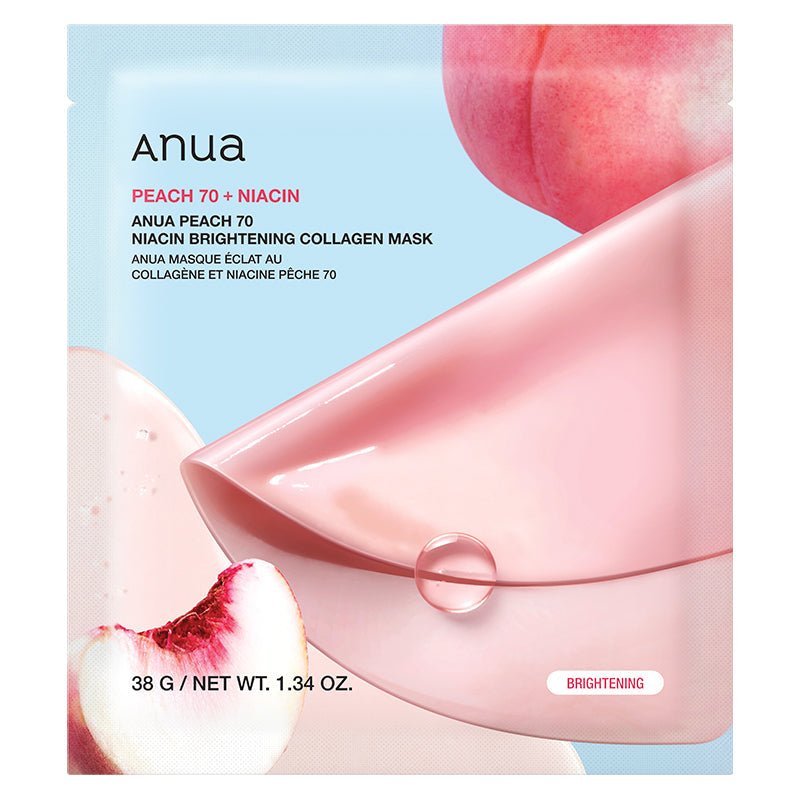 Anua Peach 70 Niacin Brightening Collagen Mask 1Pc