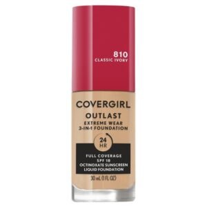 Covergirl Outlast Extreme Wear Foundation 810 Classic Ivory 30ml