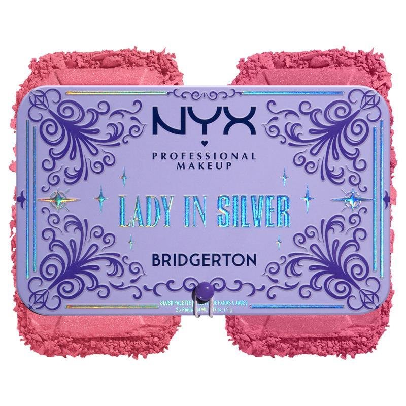 NYX  Bridgerton Lady In Silver Blush Duo