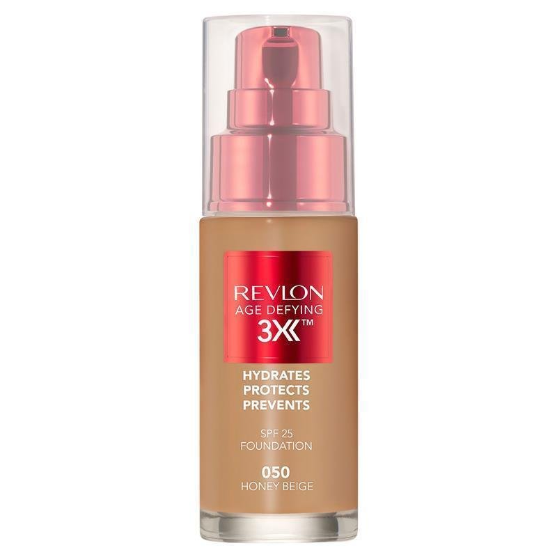 Revlon Age Defying 3X Foundation Honey Beige NEW