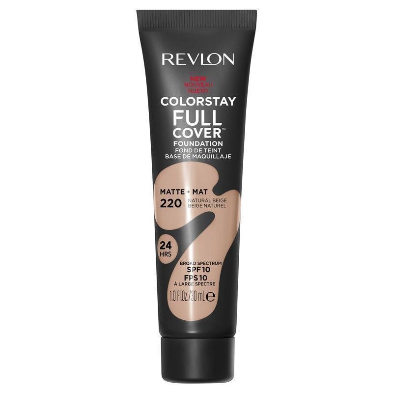 Revlon Colorstay Full Cover Foundation Natural Beige NEW