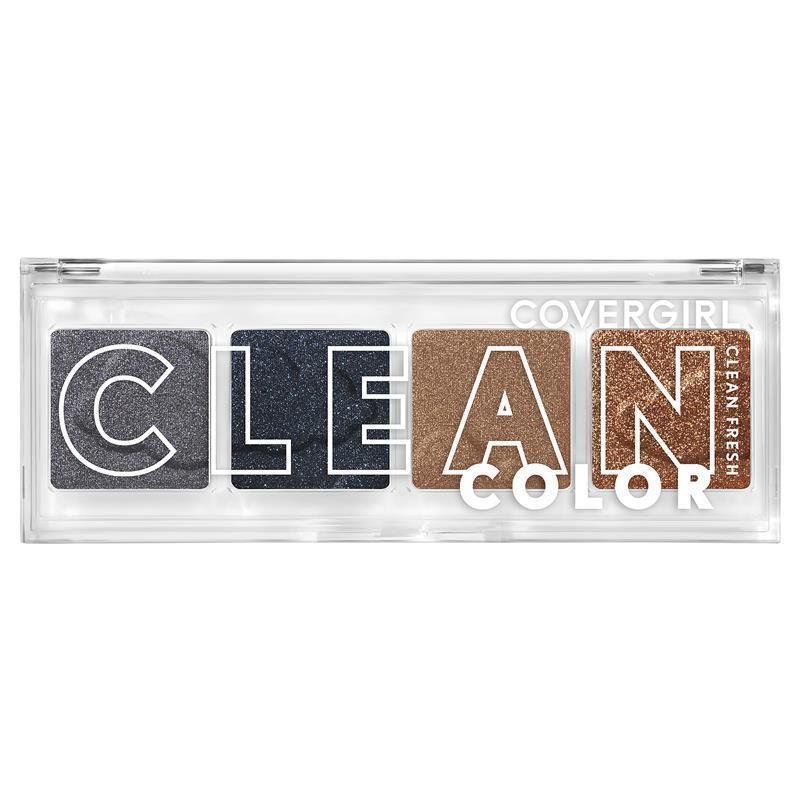 Covergirl Clean Colour Eyeshadow Quad #282 Midnight Sky