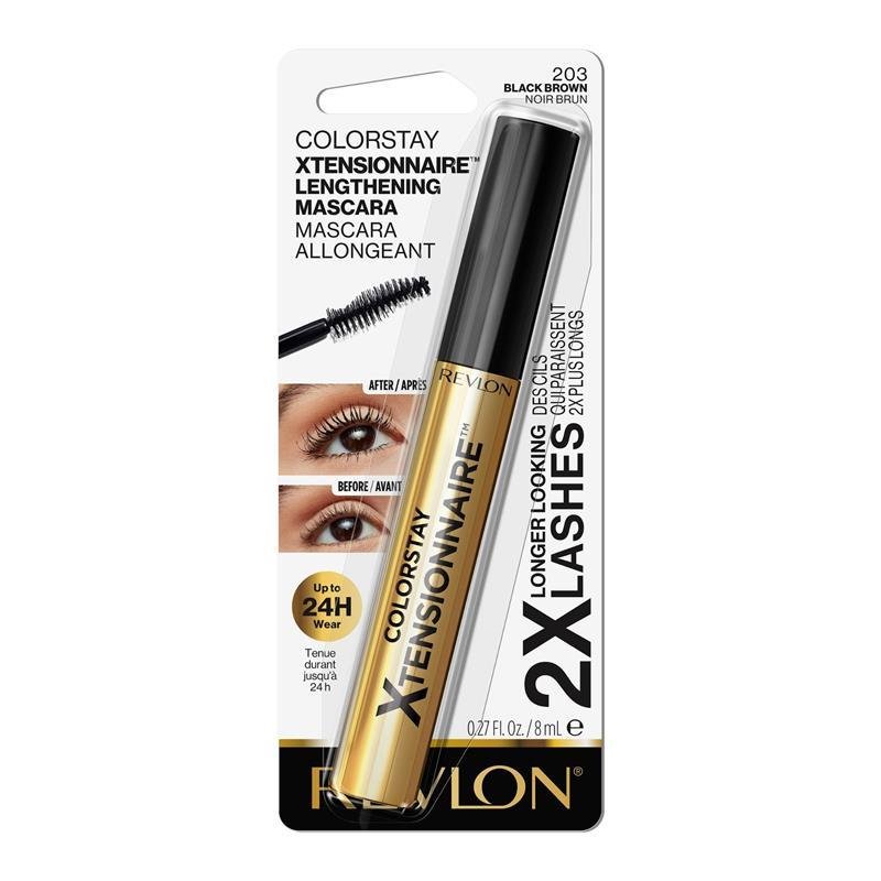 Revlon Colorstay Xtensionnaire Non Waterproof Mascara Blackest Brown