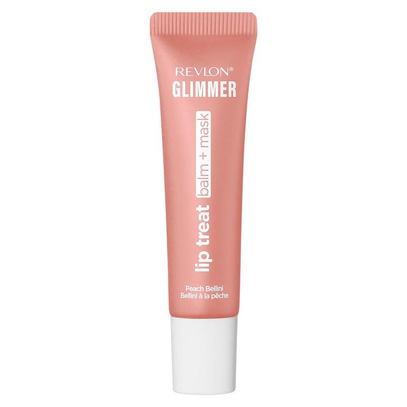 Revlon Glimmer Lip Treat Balm + Mask Peach Bellini