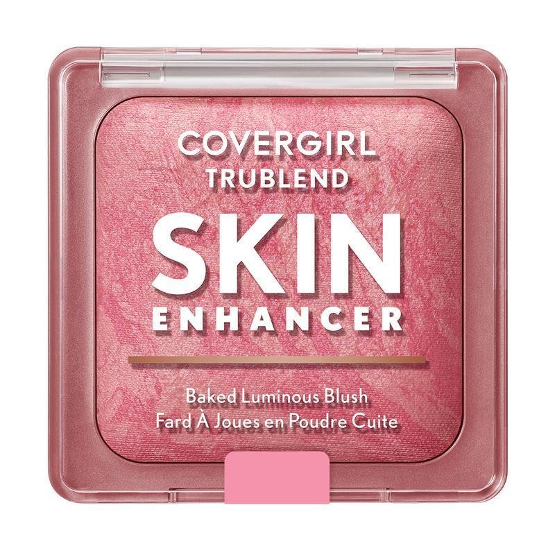 Covergirl Trublend Skin Enhancer Baked Luminous Blush 400 Please Please Pink 8g