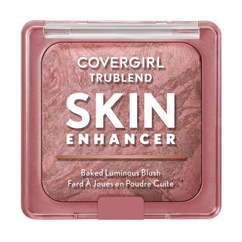 Covergirl Trublend Skin Enhancer Baked Luminous Blush 410 Rose Latte 8g