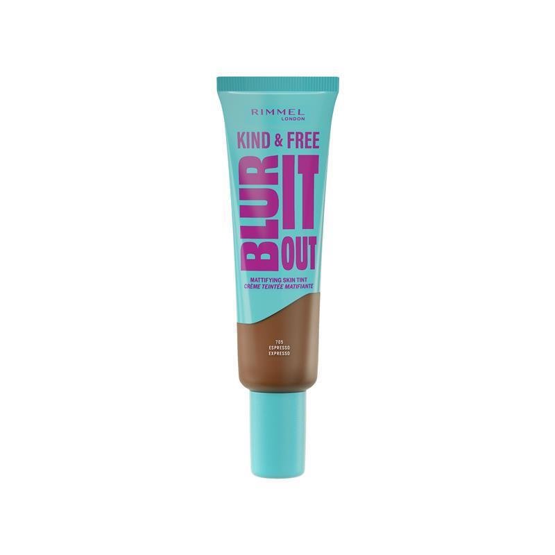Rimmel Kind & Free Blur It Out Mattifying Skin Tint 605 Espresso