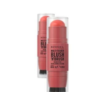 Rimmel Multi Tasker Blush ‘N’ Brush 250 Coral Dust