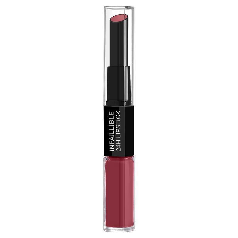L'Oreal Paris Infallible 24H 2-Step Lipstick 804 Metro-Proof Rose