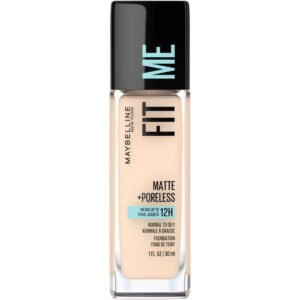 Maybelline Fit Me Matte & Poreless Mattifying Liquid Foundation – Fair Ivory 105