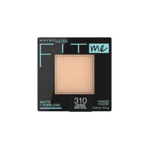 Maybelline Fit Me Matte & Poreless Pressed Powder – Sun Beige 310