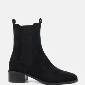 DALTA  BLACK SUEDE