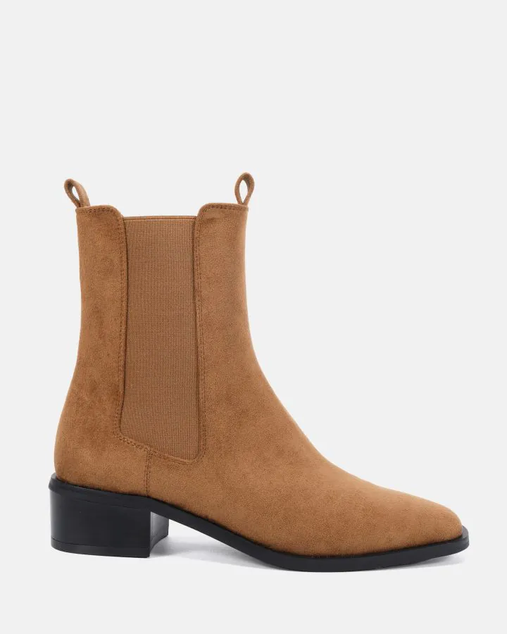 DALTA  CARAMEL SUEDE