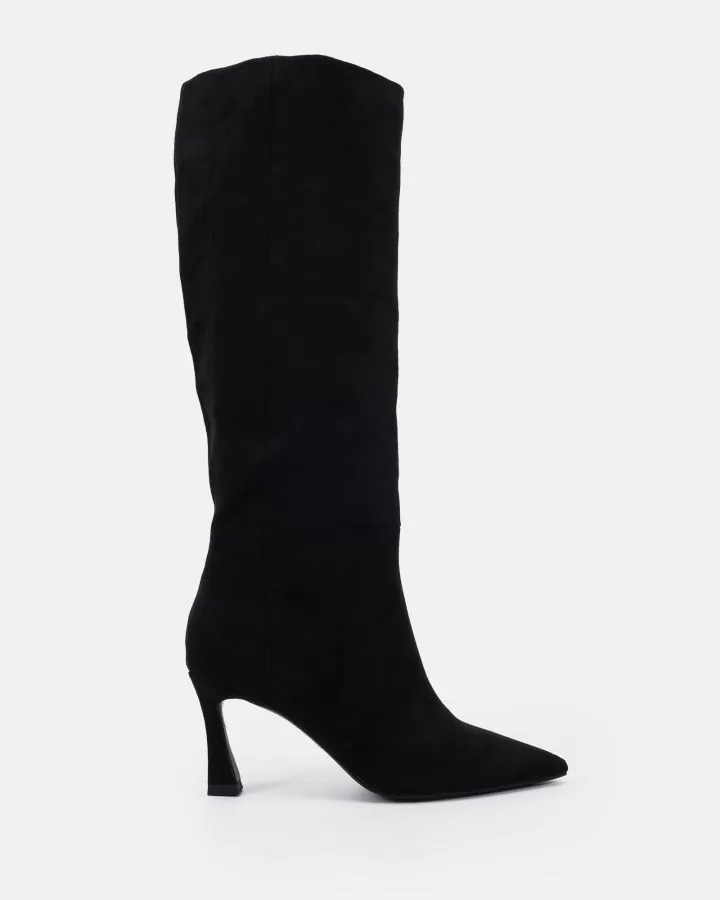 DEVYN  BLACK SUEDE