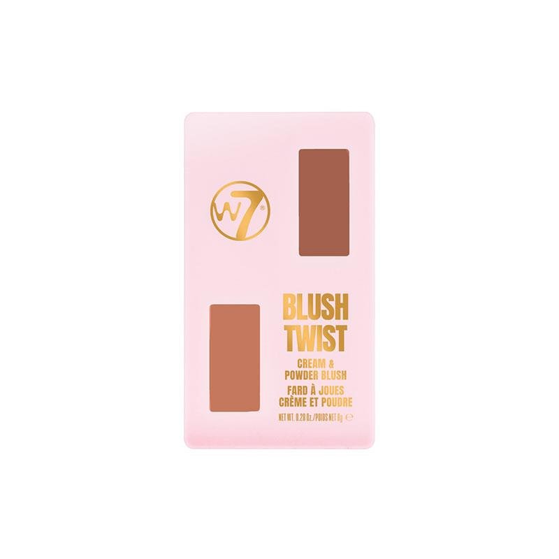 W7 Blush Twist Cream & Powder Blush No More Fights