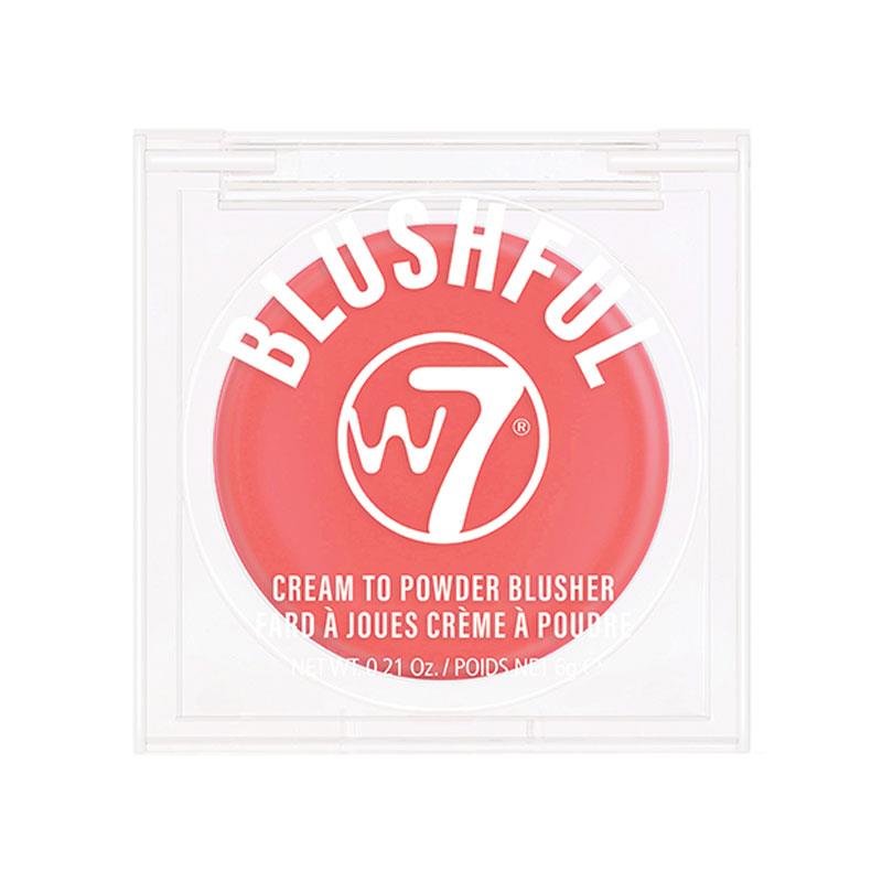 W7 Blushful Cream To Powder Soft Focus Colour Fiery