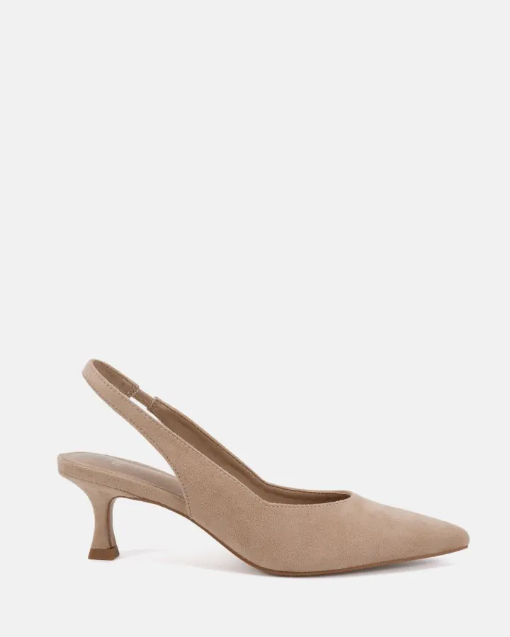 IDINNA  NEUTRAL SUEDE
