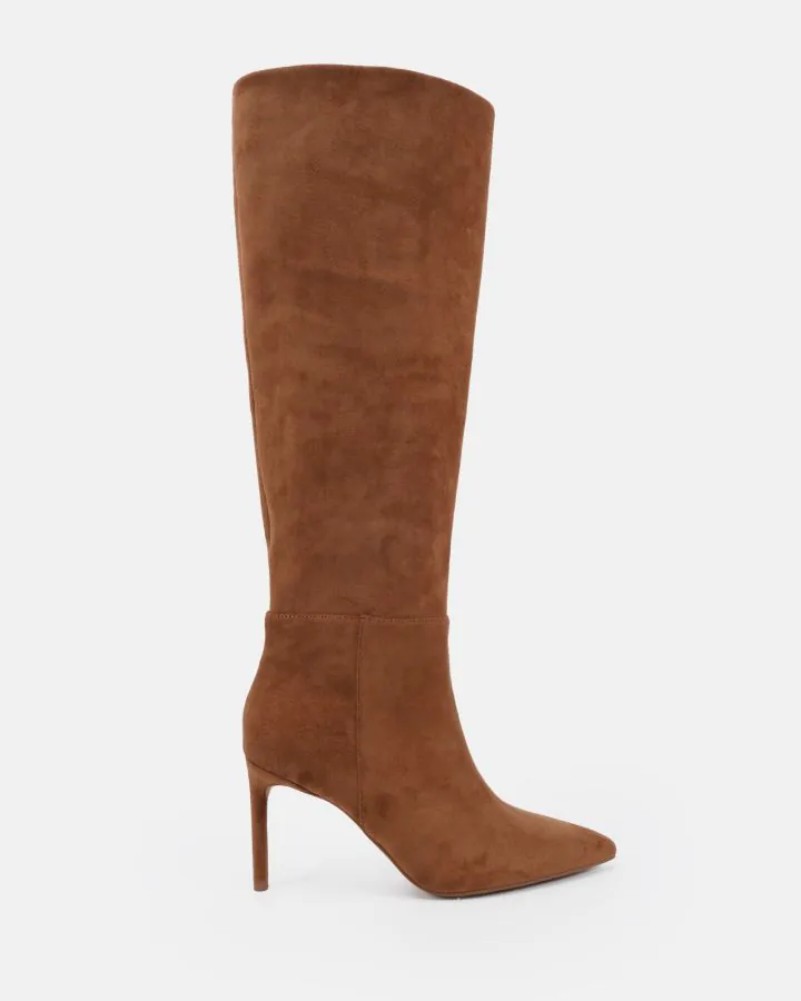 KAMRYN  CARAMEL SUEDE