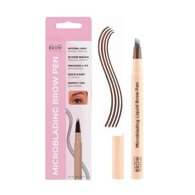 TBT Cosmetics 4-Tip Microblading Hair-Stroke Brow Pen Chocolate