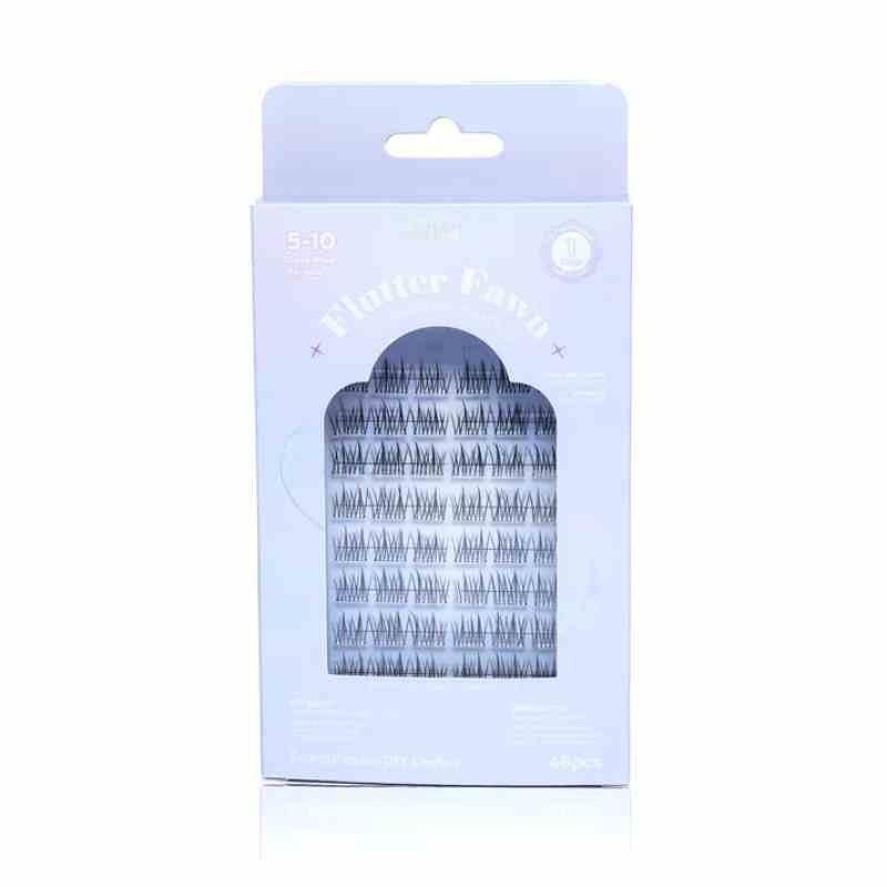 Char Halo Feathered Flutter Fawn Lashes 48 Pieces