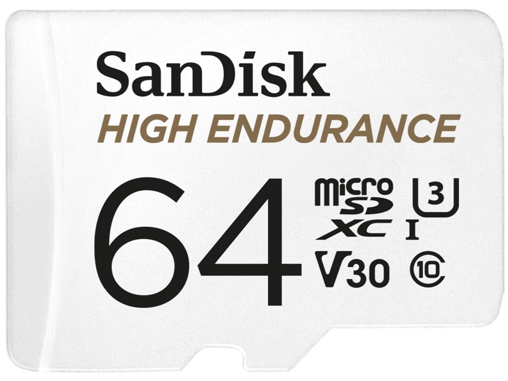 SanDisk High Endurance 64GB microSDXC Card