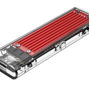 Orico NVMe M.2 SSD Enclosure (10Gbps) – Red