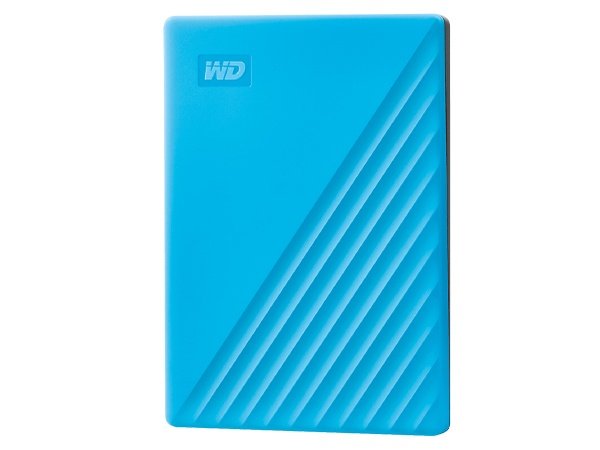 WD My Passport 4TB 2.5" Portable Hard Drive - Blue