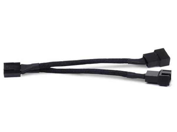 SilverStone 100mm CPF01 PWM Fan Splitter Cable - Black