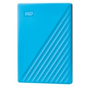 WD My Passport 2TB 2.5″ Portable Hard Drive – Blue