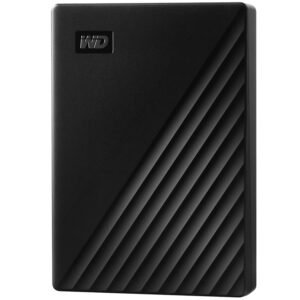 WD My Passport 5TB USB 3.0 2.5″ Portable Hard Drive – Black
