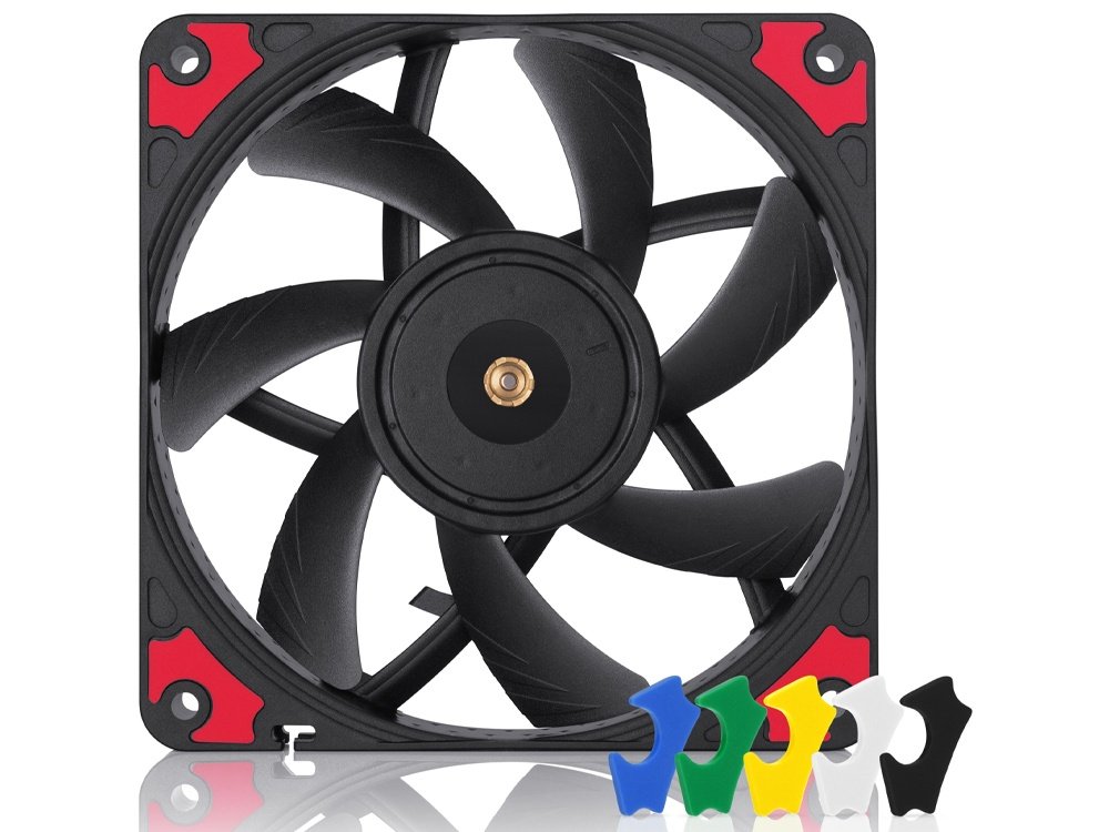 Noctua 120mm NF-A12x15 PWM 1850RPM Chromax Black Fan