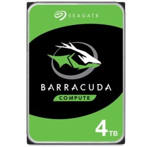 Seagate BarraCuda 4TB 3.5″ Internal Hard Drive