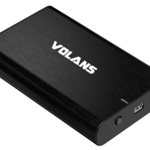 Volans 3.5″ SATA to USB 3.0 Aluminium Hard Drive Enclosure (Tool-Free)